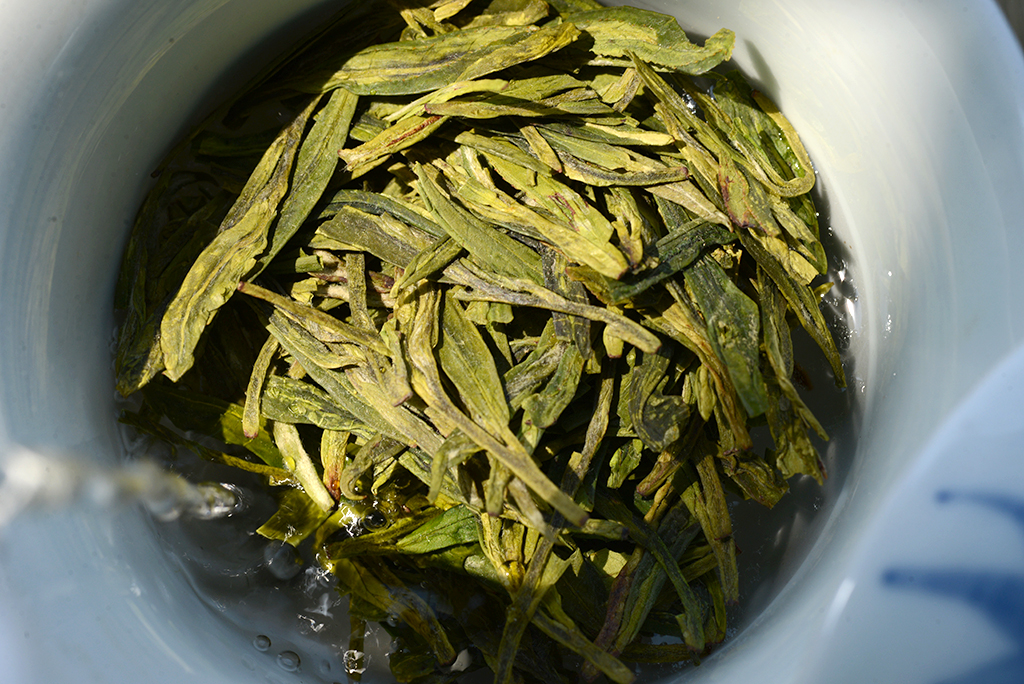 Prémium Shi Feng Long Jing  kínai zöld tea